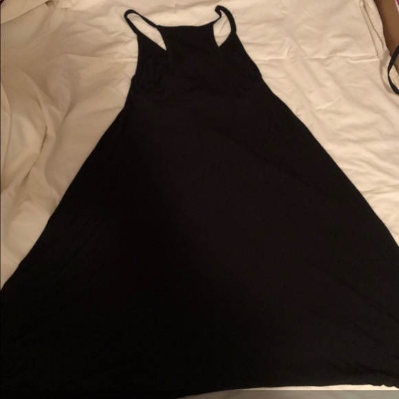 SO black soft swingy dress SZ S - Picture 2 of 3